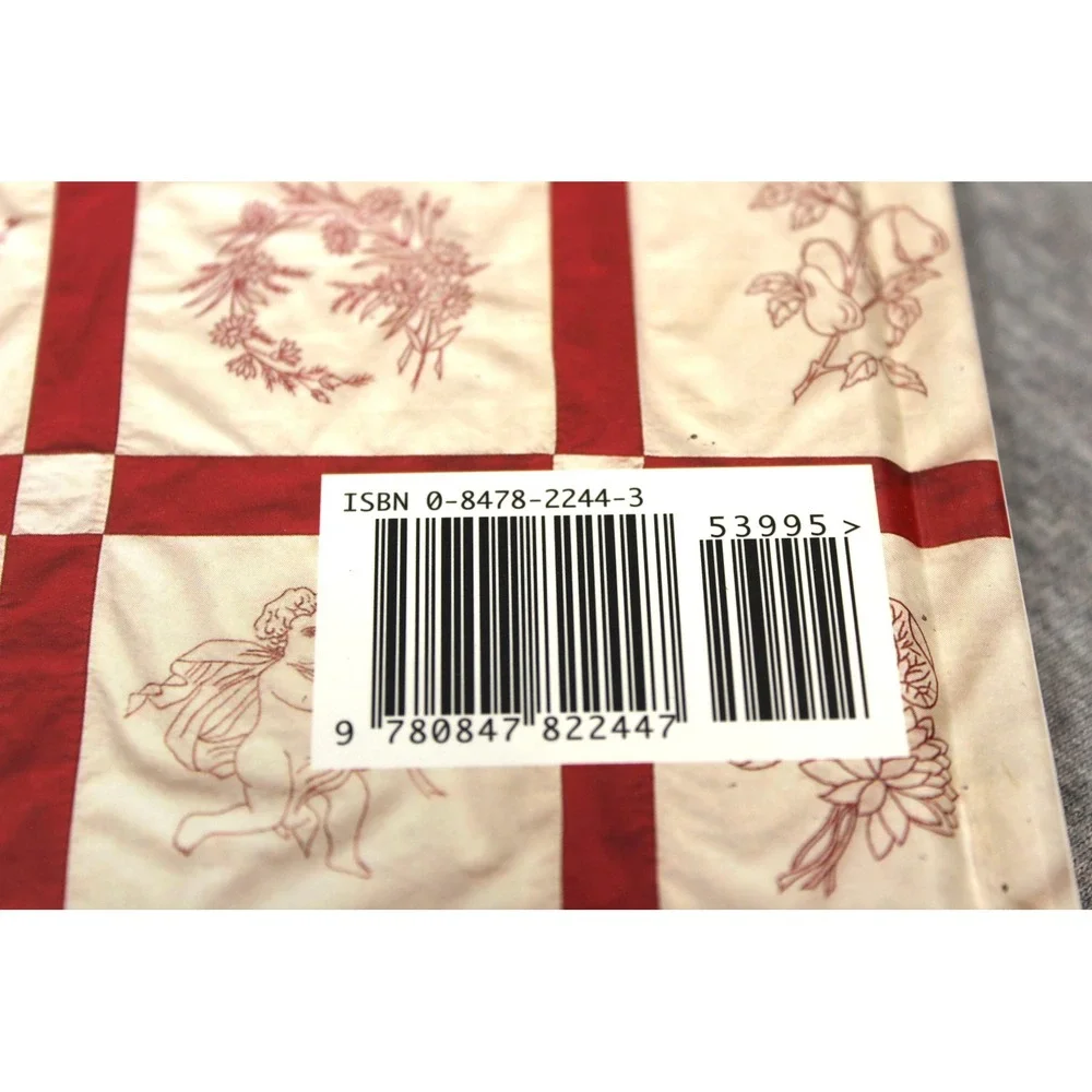 Rizzoli Red & White American Redwork Quilts Patterns Book Set Deborah Harding